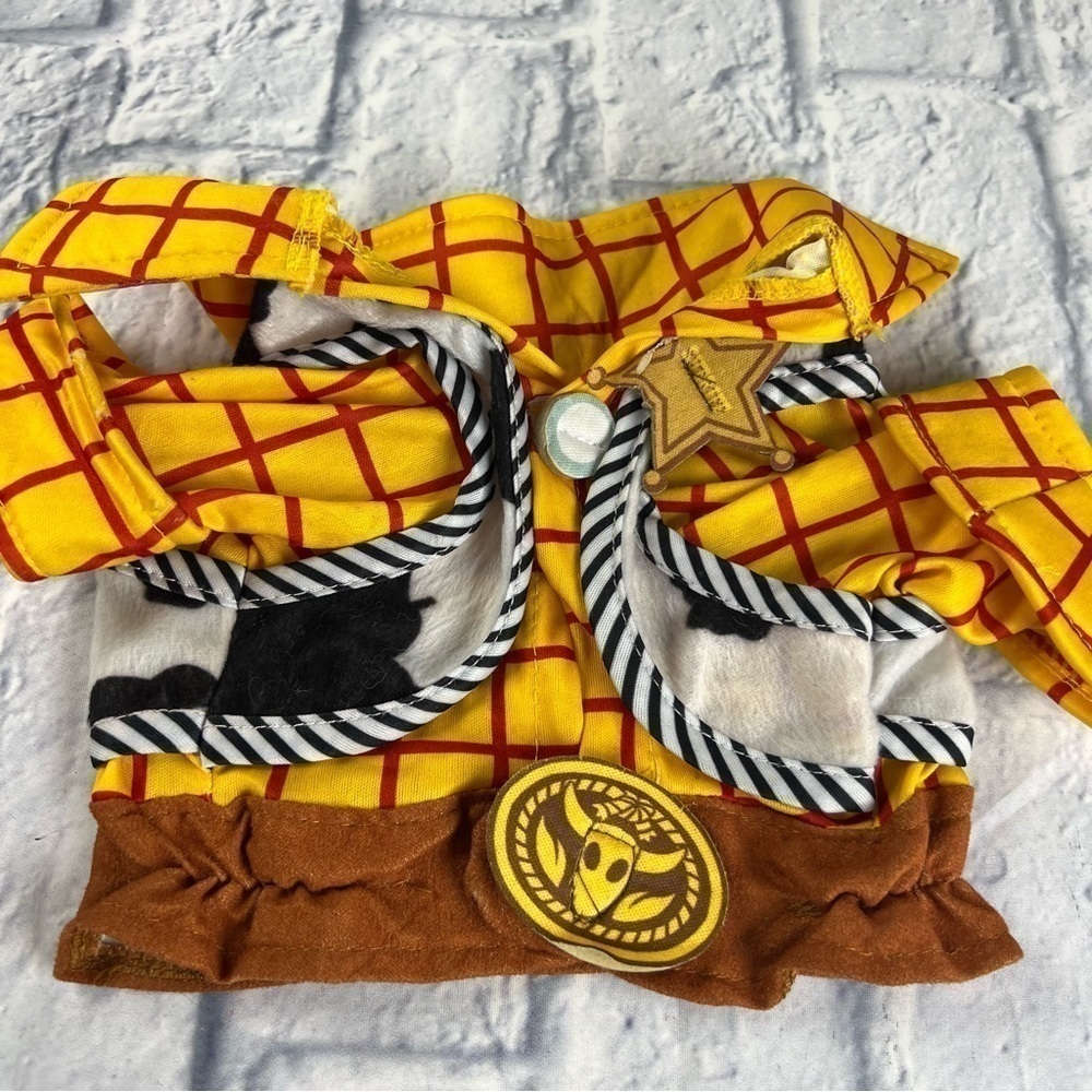 Disney woody costume size small dog costume